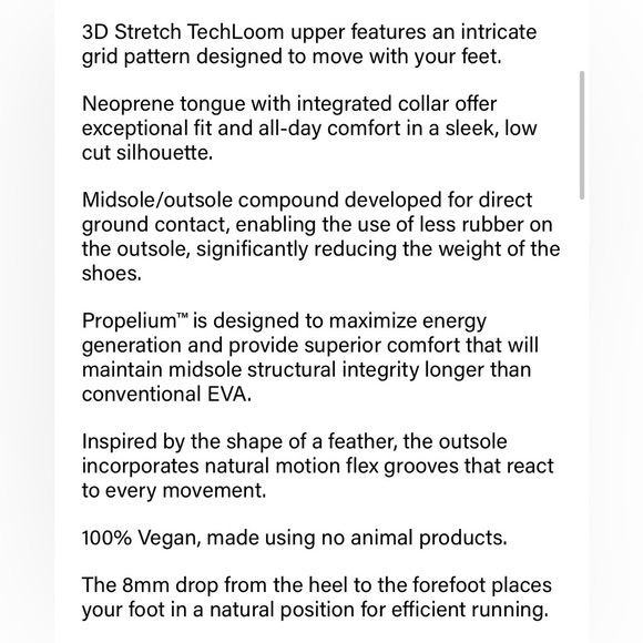 APL TechLoom Phantom *NEW* (9 women/7.5 men) Athletic Propulsion Labs NIB - Picture 10 of 11